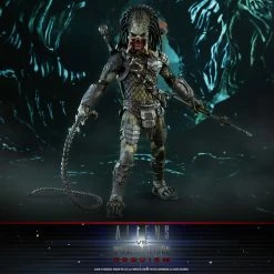 Vendor-unknown Hot Toys Aliens VS Predator Requiem Wolf Predator (Heavy Weaponry) 1/6 Scale Figure