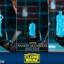 Maybang's Collectibles Hot Toys Star Wars The Clone Wars General Anakin Skywalker And STAP 1/6 Scale 12" Collectible Figure Set 32 Maybang's Collectibles Hot Toys Star Wars The Clone Wars General Anakin Skywalker And STAP 1/6 Scale 12