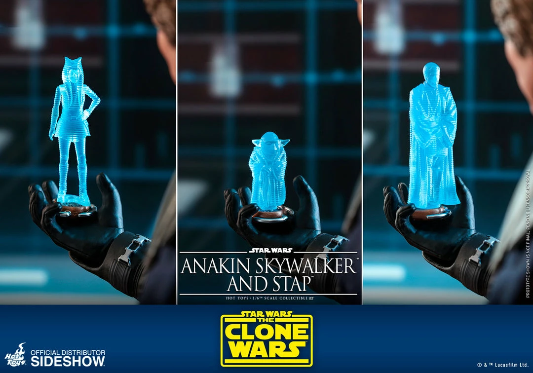 Maybang's Collectibles Hot Toys Star Wars The Clone Wars General Anakin Skywalker And STAP 1/6 Scale 12" Collectible Figure Set 16 Maybang's Collectibles Hot Toys Star Wars The Clone Wars General Anakin Skywalker And STAP 1/6 Scale 12" Collectible Figure Set