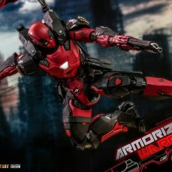 Maybang's Collectibles Hot Toys Marvel Comics Masterpiece Series Armorized Deadpool Diecast 1/6 Scale 12