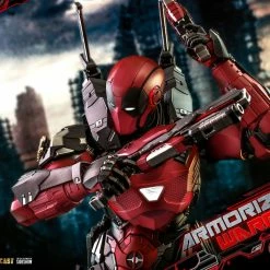 Maybang's Collectibles Hot Toys Marvel Comics Masterpiece Series Armorized Deadpool Diecast 1/6 Scale 12