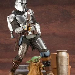 Maybang's Collectibles Kotobukiya Star Wars The Mandalorian ArtFX Mandalorian & The Child Statue Disney