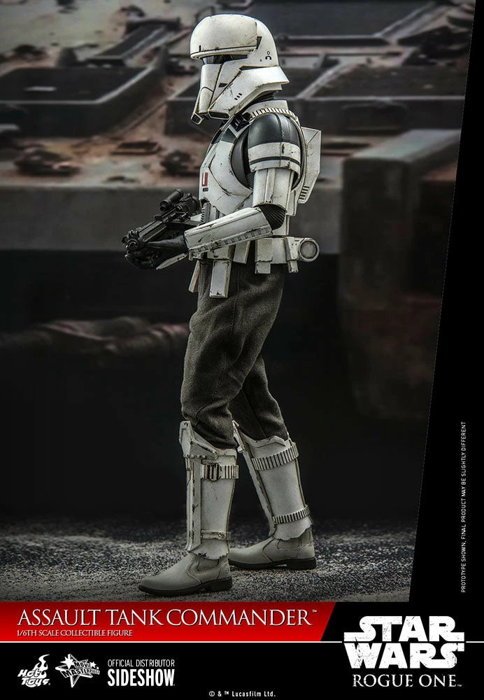 Maybang's Collectibles Hot Toys Star Wars Rogue One: A Star Wars Story Assault Tank Commander 1/6 Scale 12" Collectible Figure 3 Maybang's Collectibles Hot Toys Star Wars Rogue One: A Star Wars Story Assault Tank Commander 1/6 Scale 12" Collectible Figure