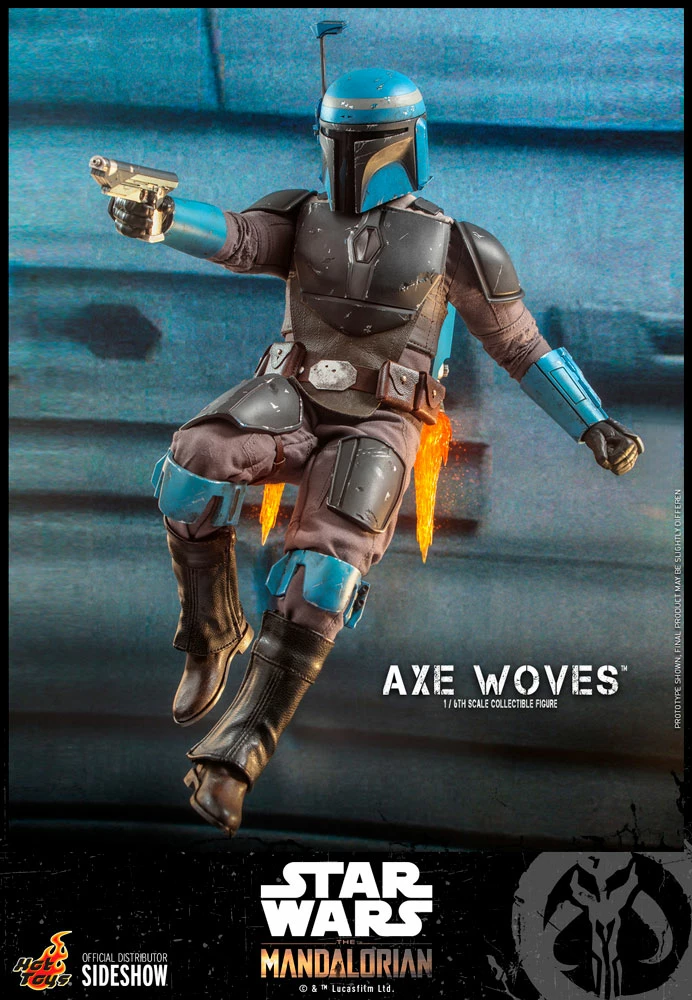 Maybang's Collectibles Hot Toys Star Wars The Mandalorian - Television Masterpiece Series Axe Woves 1/6 Scale 12" Collectible Figure 5 Maybang's Collectibles Hot Toys Star Wars The Mandalorian - Television Masterpiece Series Axe Woves 1/6 Scale 12" Collectible Figure