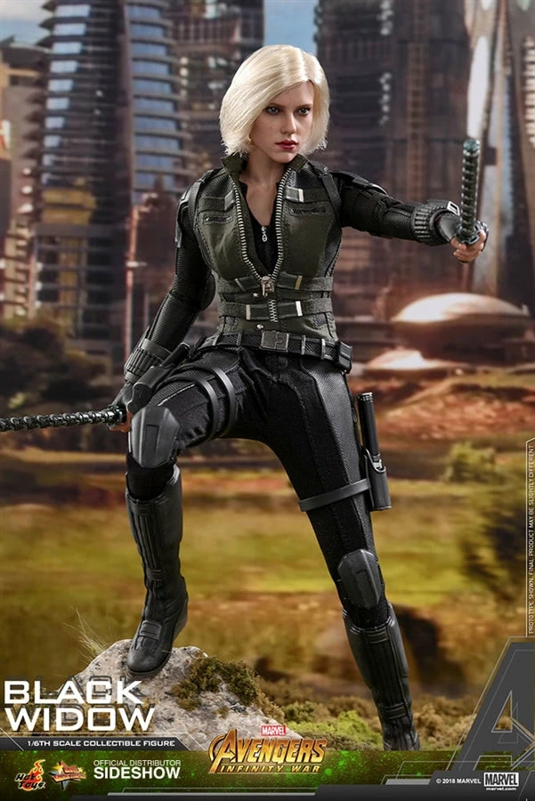 Vendor-unknown Hot Toys Marvel Avengers Infinity War Black Widow 1/6 Scale Figure 3 Vendor-unknown Hot Toys Marvel Avengers Infinity War Black Widow 1/6 Scale Figure