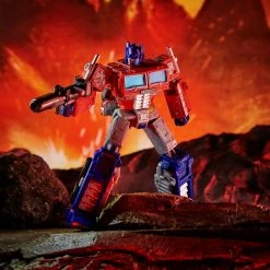 Maybang's Collectibles Hasbro Transformers War For Cybertron Kingdom Leader Optimus Prime Action Figure
