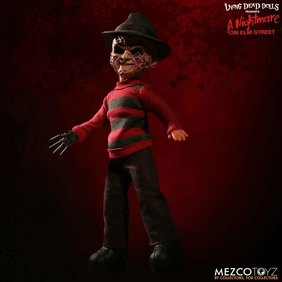 Vendor-unknown Mezco Toyz Living Dead Dolls A Nightmare On Elm Street Talking Freddy Krueger Figure 6 Vendor-unknown Mezco Toyz Living Dead Dolls A Nightmare On Elm Street Talking Freddy Krueger Figure