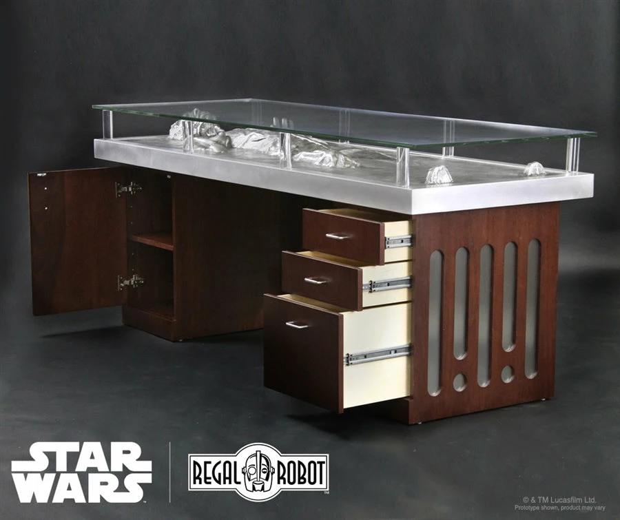 Vendor-unknown Regal Robot Official Licensed Star Wars Furniture Han Solo In Carbonite Office Desk Table 3 Vendor-unknown Regal Robot Official Licensed Star Wars Furniture Han Solo In Carbonite Office Desk Table