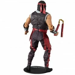 Maybang's Collectibles McFarlane Mortal Kombat Series 5 Action Figure Set Of 4 Liu Kang, Shao Kahn, Scorpion In The Shadows Variant & Sub-Zero Winter Purple Variant