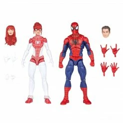 Maybang's Collectibles Hasbro Marvel Legends Series Spider-Man And Marvel’s Spinneret Action Figure 2-Pack