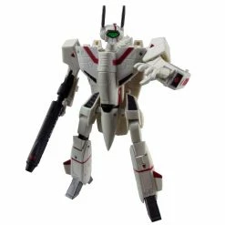 Maybang's Collectibles Toynami Macross Saga Retro Transformable Collection VF-1J (Hikaru Ichijyo) Variable Fighter 1/100 Scale Figure