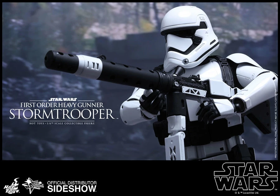 Vendor-unknown Hot Toys Star Wars Episode VII The Force Awakens First Order Heavy Gunner Stormtrooper 1/6 Scale 12" Figure 10 Vendor-unknown Hot Toys Star Wars Episode VII The Force Awakens First Order Heavy Gunner Stormtrooper 1/6 Scale 12" Figure