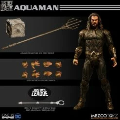 Vendor-unknown Mezco Toyz One: 12 Collective DC Comics Justice League Aquaman 1/12 Scale 6