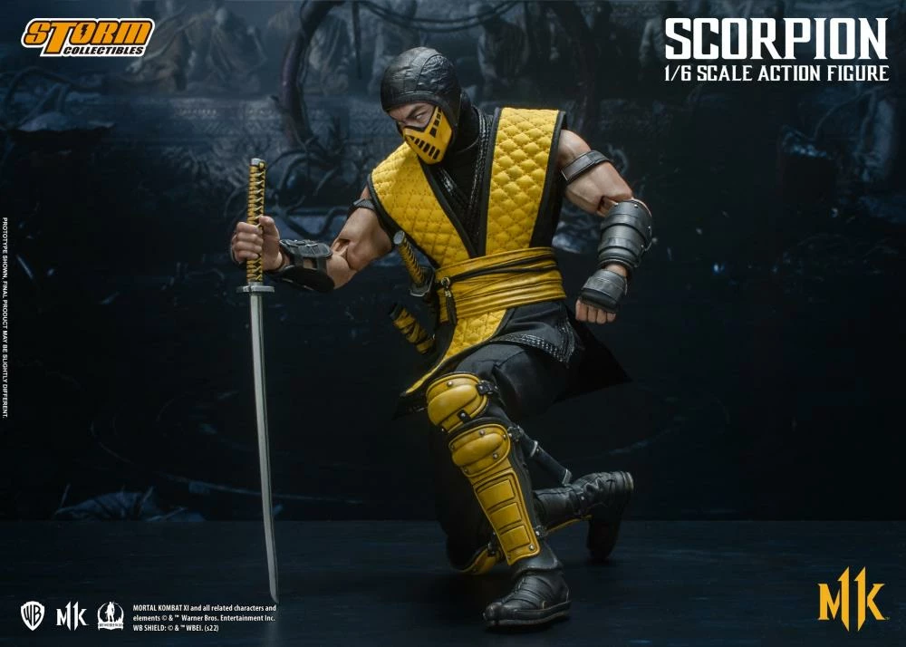 Maybang's Collectibles Others Storm Collectibles Mortal Kombat XI Scorpion 1/6 Scale 12" Collectible Figure 9 Maybang's Collectibles Others Storm Collectibles Mortal Kombat XI Scorpion 1/6 Scale 12" Collectible Figure