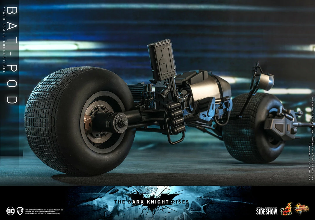 Vendor-unknown Hot Toys DC Comics Batman The Dark Knight Rises Bat-Pod 1/6 Scale Collectible Figure Vehicle 9 Vendor-unknown Hot Toys DC Comics Batman The Dark Knight Rises Bat-Pod 1/6 Scale Collectible Figure Vehicle