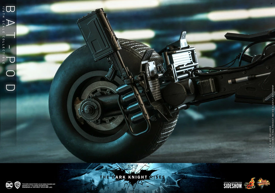 Vendor-unknown Hot Toys DC Comics Batman The Dark Knight Rises Bat-Pod 1/6 Scale Collectible Figure Vehicle 11 Vendor-unknown Hot Toys DC Comics Batman The Dark Knight Rises Bat-Pod 1/6 Scale Collectible Figure Vehicle