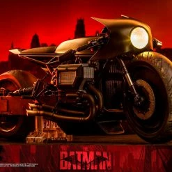 Maybang's Collectibles Hot Toys DC Comics The Batman: Batman's Batcycle /6 Scale Collectible Figure Vehicle