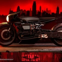 Maybang's Collectibles Hot Toys DC Comics The Batman: Batman's Batcycle /6 Scale Collectible Figure Vehicle