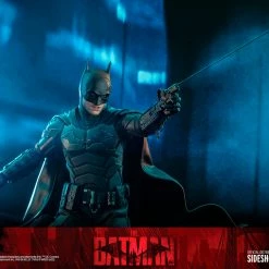 Maybang's Collectibles Hot Toys DC Comics The Batman: Batman And Bat-Signal 1/6 Scale 12