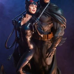 Maybang's Collectibles Sideshow DC Comics Batman And Catwoman Diorama Statue Sideshow Collectibles