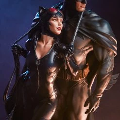 Maybang's Collectibles Sideshow DC Comics Batman And Catwoman Diorama Statue Sideshow Collectibles