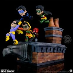 Maybang's Collectibles Qmx DC Comics Q-Master Batman Family Knight Out Diorama Quantum Mechanix (QMx)
