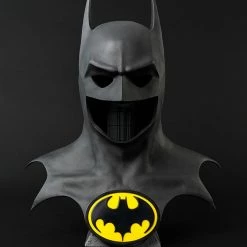 Maybang's Collectibles PureArts DC Comics Batman (1989) Life Size Cowl Movie Prop Replica