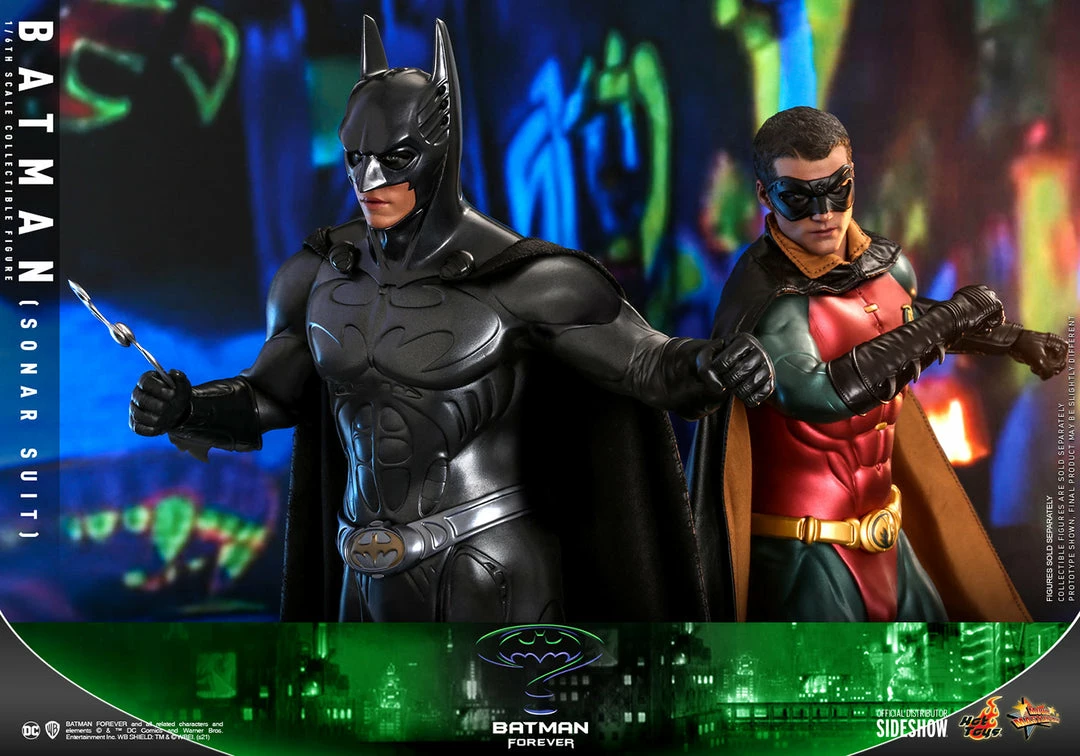 Maybang's Collectibles Hot Toys DC Comics Batman Forever Batman (Sonar Suit) 1/6 Scale 12" Collectible Figure 12 Maybang's Collectibles Hot Toys DC Comics Batman Forever Batman (Sonar Suit) 1/6 Scale 12" Collectible Figure
