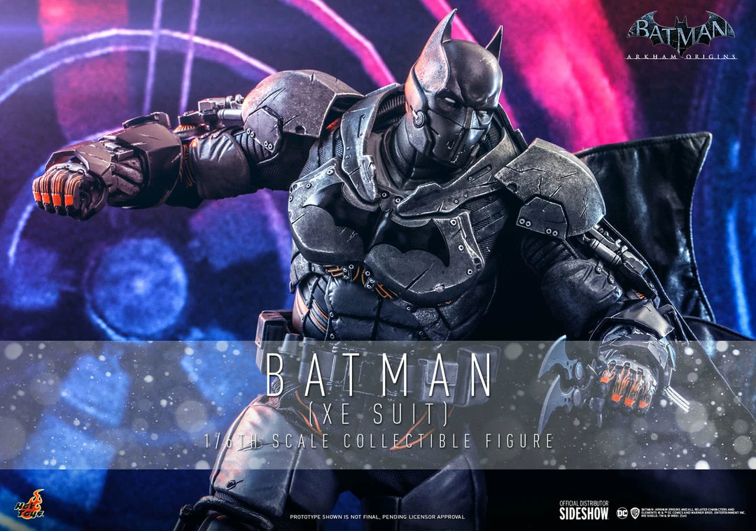 Maybang's Collectibles Hot Toys DC Comics Batman Arkham Origins Batman (XE Suit) 1/6 Scale 12" Collectible Figure 1 Maybang's Collectibles Hot Toys DC Comics Batman Arkham Origins Batman (XE Suit) 1/6 Scale 12" Collectible Figure