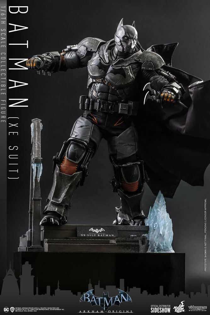 Maybang's Collectibles Hot Toys DC Comics Batman Arkham Origins Batman (XE Suit) 1/6 Scale 12" Collectible Figure 2 Maybang's Collectibles Hot Toys DC Comics Batman Arkham Origins Batman (XE Suit) 1/6 Scale 12" Collectible Figure