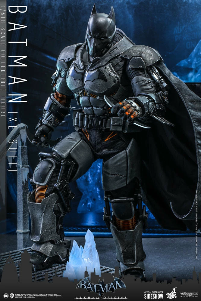 Maybang's Collectibles Hot Toys DC Comics Batman Arkham Origins Batman (XE Suit) 1/6 Scale 12" Collectible Figure 3 Maybang's Collectibles Hot Toys DC Comics Batman Arkham Origins Batman (XE Suit) 1/6 Scale 12" Collectible Figure