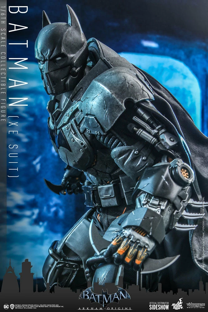 Maybang's Collectibles Hot Toys DC Comics Batman Arkham Origins Batman (XE Suit) 1/6 Scale 12" Collectible Figure 6 Maybang's Collectibles Hot Toys DC Comics Batman Arkham Origins Batman (XE Suit) 1/6 Scale 12" Collectible Figure