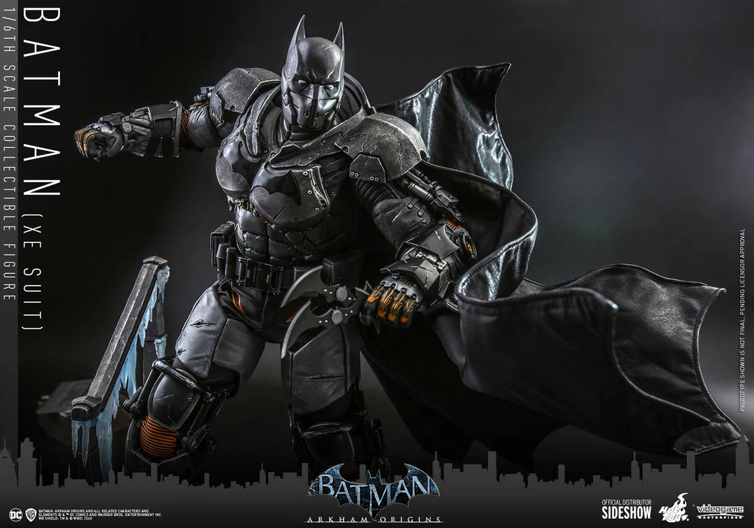 Maybang's Collectibles Hot Toys DC Comics Batman Arkham Origins Batman (XE Suit) 1/6 Scale 12" Collectible Figure 9 Maybang's Collectibles Hot Toys DC Comics Batman Arkham Origins Batman (XE Suit) 1/6 Scale 12" Collectible Figure