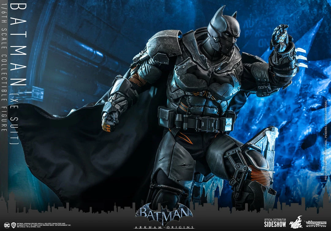 Maybang's Collectibles Hot Toys DC Comics Batman Arkham Origins Batman (XE Suit) 1/6 Scale 12" Collectible Figure 11 Maybang's Collectibles Hot Toys DC Comics Batman Arkham Origins Batman (XE Suit) 1/6 Scale 12" Collectible Figure
