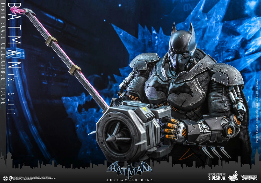 Maybang's Collectibles Hot Toys DC Comics Batman Arkham Origins Batman (XE Suit) 1/6 Scale 12" Collectible Figure 13 Maybang's Collectibles Hot Toys DC Comics Batman Arkham Origins Batman (XE Suit) 1/6 Scale 12" Collectible Figure