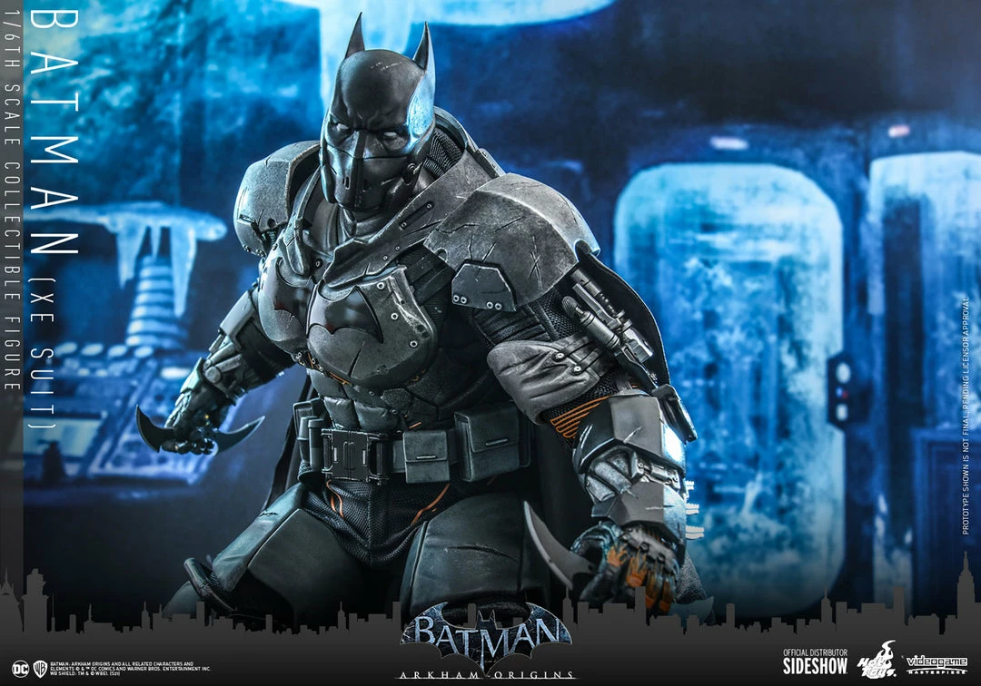 Maybang's Collectibles Hot Toys DC Comics Batman Arkham Origins Batman (XE Suit) 1/6 Scale 12" Collectible Figure 15 Maybang's Collectibles Hot Toys DC Comics Batman Arkham Origins Batman (XE Suit) 1/6 Scale 12" Collectible Figure