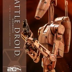 Maybang's Collectibles Hot Toys Star Wars Episode II Attack Of The Clones Battle Droid (Geonosis) 1/6 Scale 12" Collectible Figure
