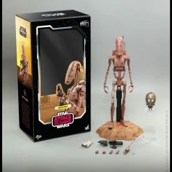 Maybang's Collectibles Hot Toys Star Wars Episode II Attack Of The Clones Battle Droid (Geonosis) 1/6 Scale 12" Collectible Figure