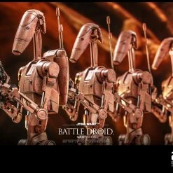 Maybang's Collectibles Hot Toys Star Wars Episode II Attack Of The Clones Battle Droid (Geonosis) 1/6 Scale 12