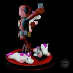 Maybang's Collectibles Qmx Deadpool #unicornselfie Q-Fig Diorama Quantum Mechanix (QMx)
