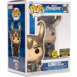 Maybang's Collectibles Funko Pop! Marvel Avengers Loki With Scepter Pop! Vinyl Figure - Entertainment Earth Exclusive