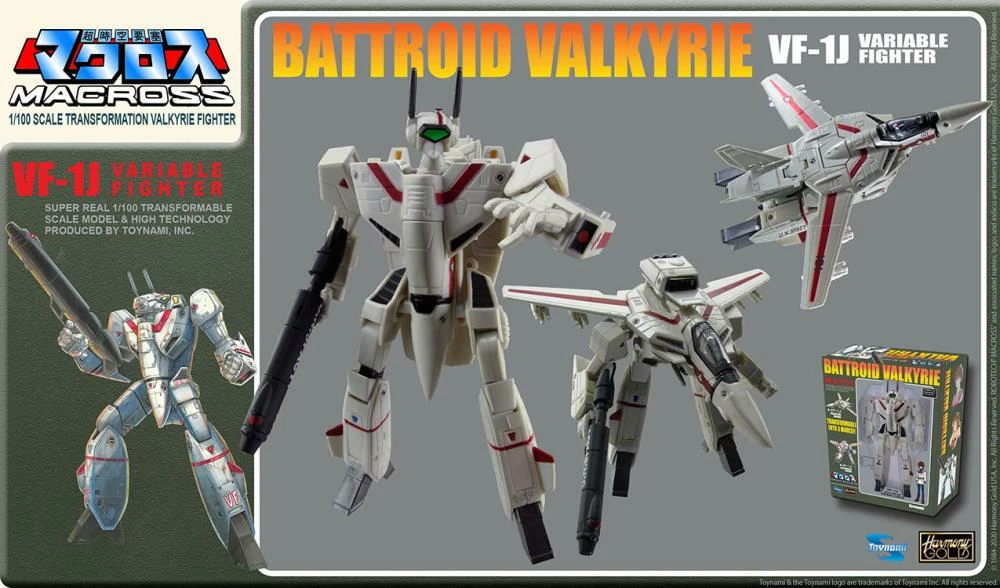 Maybang's Collectibles Toynami Macross Saga Retro Transformable Collection VF-1J (Hikaru Ichijyo) Variable Fighter 1/100 Scale Figure 5 Maybang's Collectibles Toynami Macross Saga Retro Transformable Collection VF-1J (Hikaru Ichijyo) Variable Fighter 1/100 Scale Figure