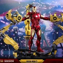 Vendor-unknown Hot Toys Marvel Iron Man 2 Iron Man Mark IV Diecast Figure With Suit-up Gantry 1/6 Scale Figure Set 32 Vendor-unknown Hot Toys Marvel Iron Man 2 Iron Man Mark IV Diecast Figure With Suit-up Gantry 1/6 Scale Figure Set