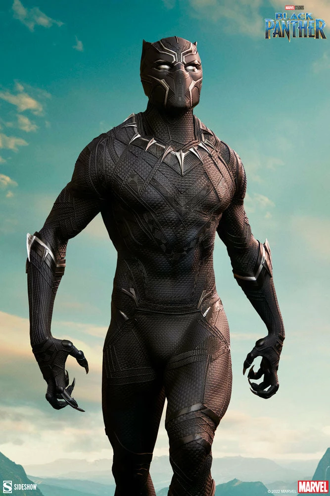 Maybang's Collectibles Sideshow Marvel Comics Black Panther: Black Panther Premium Format Figure Statue Sideshow Collectibles 4 Maybang's Collectibles Sideshow Marvel Comics Black Panther: Black Panther Premium Format Figure Statue Sideshow Collectibles