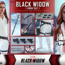 Maybang's Collectibles Hot Toys Marvel Comics Black Widow Black Widow (Snow Suit Version) 1/6 Scale Collectible Figure
