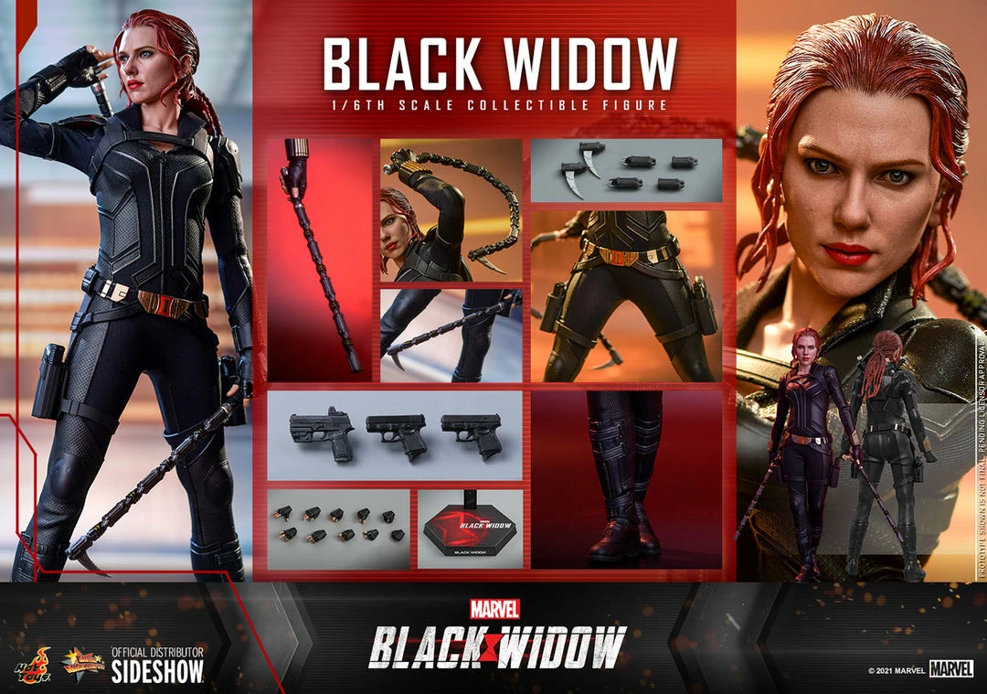Maybang's Collectibles HoT Toys Marvel Black Widow Black Widow 1/6 Scale Collectible Figure 16 Maybang's Collectibles HoT Toys Marvel Black Widow Black Widow 1/6 Scale Collectible Figure