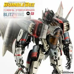 Vendor-unknown ThreeA Transformers Bumblebee (2018) Blitzwing Premium Scale Die-Cast Metal Collectible Figure