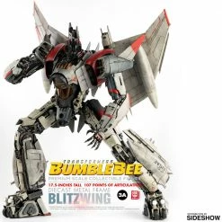 Vendor-unknown ThreeA Transformers Bumblebee (2018) Blitzwing Premium Scale Die-Cast Metal Collectible Figure