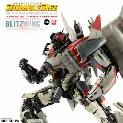 Vendor-unknown ThreeA Transformers Bumblebee (2018) Blitzwing Premium Scale Die-Cast Metal Collectible Figure