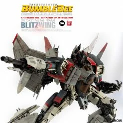 Vendor-unknown ThreeA Transformers Bumblebee (2018) Blitzwing Premium Scale Die-Cast Metal Collectible Figure